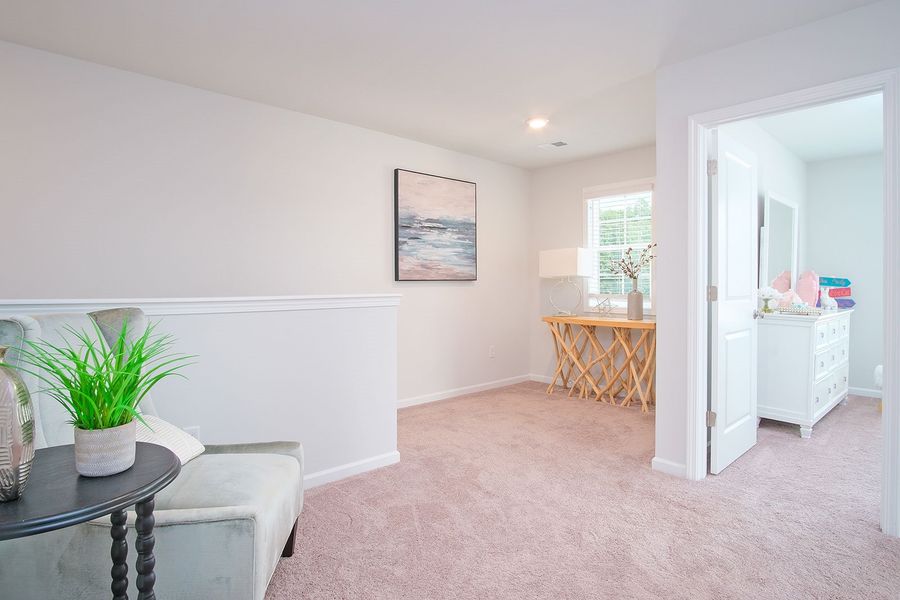 Representative furnished interior of a home built from the Kershaw - Genesis Value Collection by Mungo Homes in Bluefield, Lexington (Image 8).