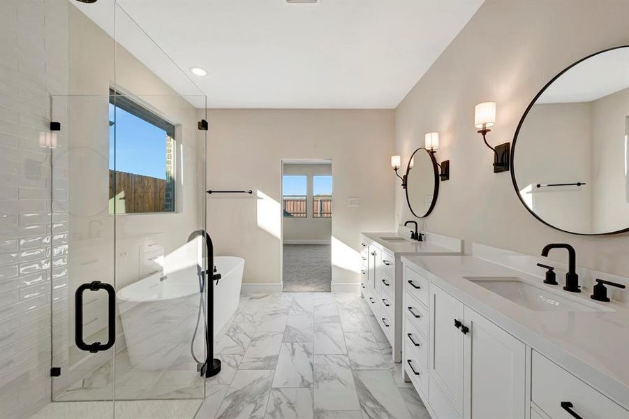 Furnished interior view inside a new home in Elevon, Lavon (Image 16).