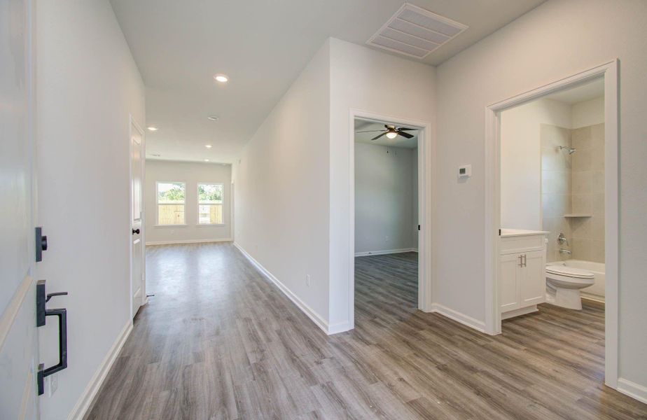 Spacious, unfurnished interior of a new home in , Houston (Image 27). Spacious, unfurnished interior of a new home in , Houston (Image 27).