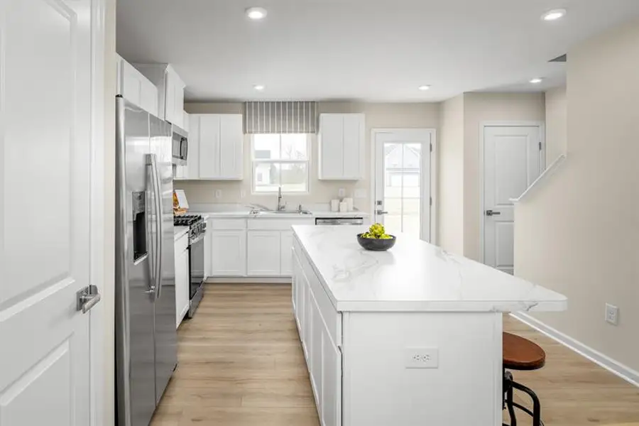 Furnished interior view inside a new home in Colonial Village, Edenton (Image 4).