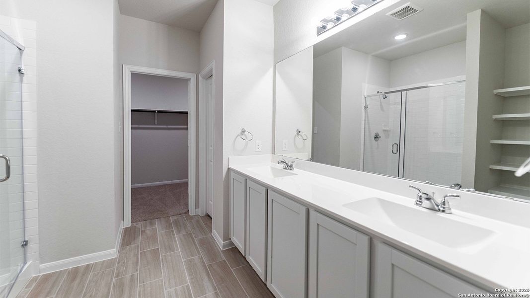 Furnished interior view inside a new home in Morgan Meadows, San Antonio (Image 5). Furnished interior view inside a new home in Morgan Meadows, San Antonio (Image 5).