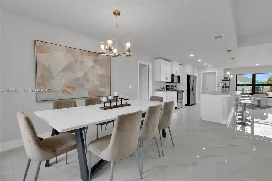 Furnished interior view inside a new home in , Lehigh Acres (Image 20).