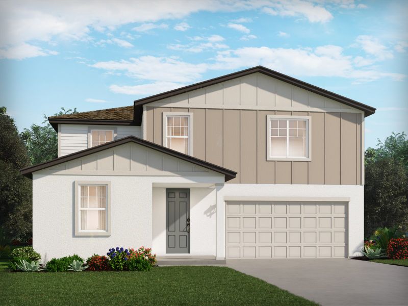 Front exterior of a home in the Hilltop Vistas community, located in Dade City, FL (Image 8).