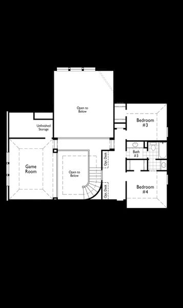 Upstairs Floor Plan