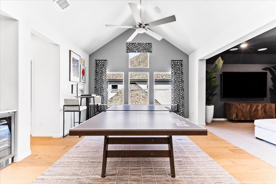 Furnished interior view inside a new home in Nelson Lake, Rockwall (Image 15).