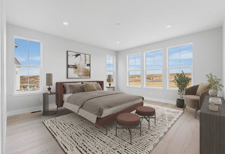 Homesite 3706 Primary Bedroom - Virtually Staged - 8 of 14