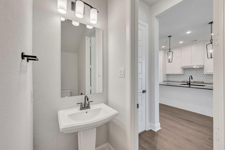 Furnished interior view inside a new home in Treeline, Justin (Image 12).