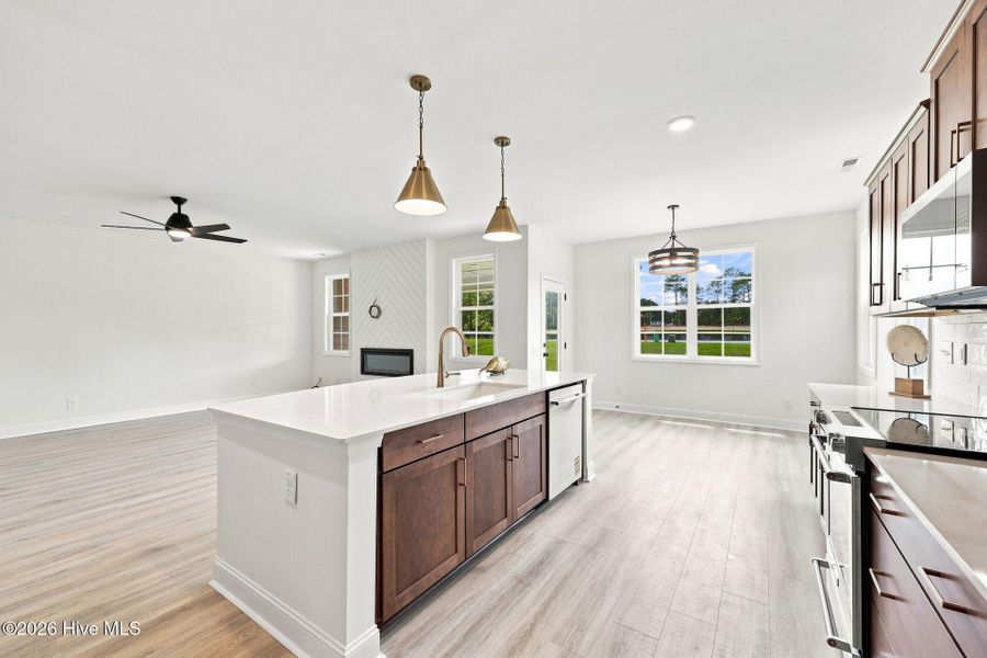 Furnished interior view inside a new home in Legacy Lakes, Aberdeen (Image 7).