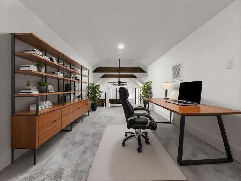 Furnished interior view inside a new home in , Johns Island (Image 9).