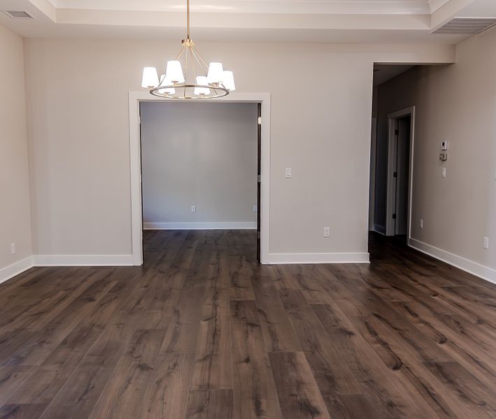 Spacious, unfurnished interior of a new home in The Courtyards at The Heritage, Andover (Image 9). Spacious, unfurnished interior of a new home in The Courtyards at The Heritage, Andover (Image 9).