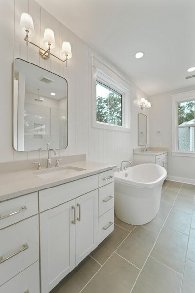 Furnished interior view inside a new home in , Johns Island (Image 32).