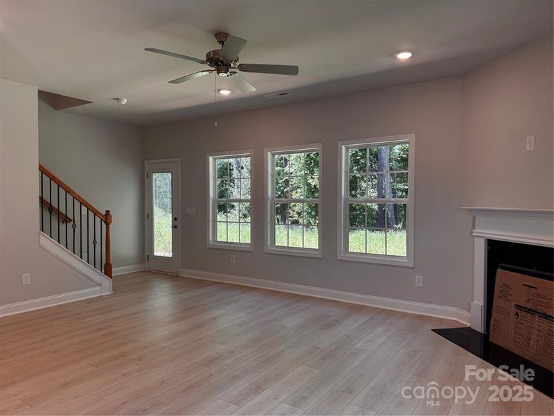 Spacious, unfurnished interior of a new home in Pine Trace, Gastonia (Image 13). Spacious, unfurnished interior of a new home in Pine Trace, Gastonia (Image 13).