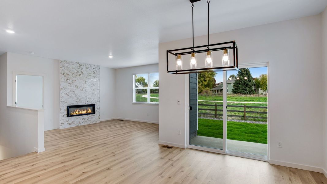 Spacious, unfurnished interior of a new home in Hansen Farm, Fort Collins (Image 20). Spacious, unfurnished interior of a new home in Hansen Farm, Fort Collins (Image 20).