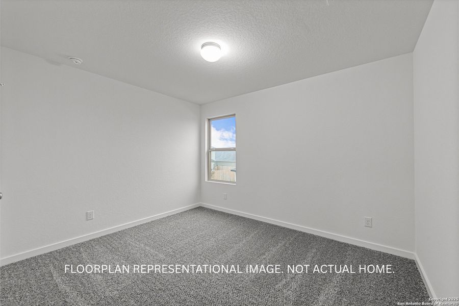 Spacious, unfurnished interior of a new home in Paloma Park, Converse (Image 25). Spacious, unfurnished interior of a new home in Paloma Park, Converse (Image 25).