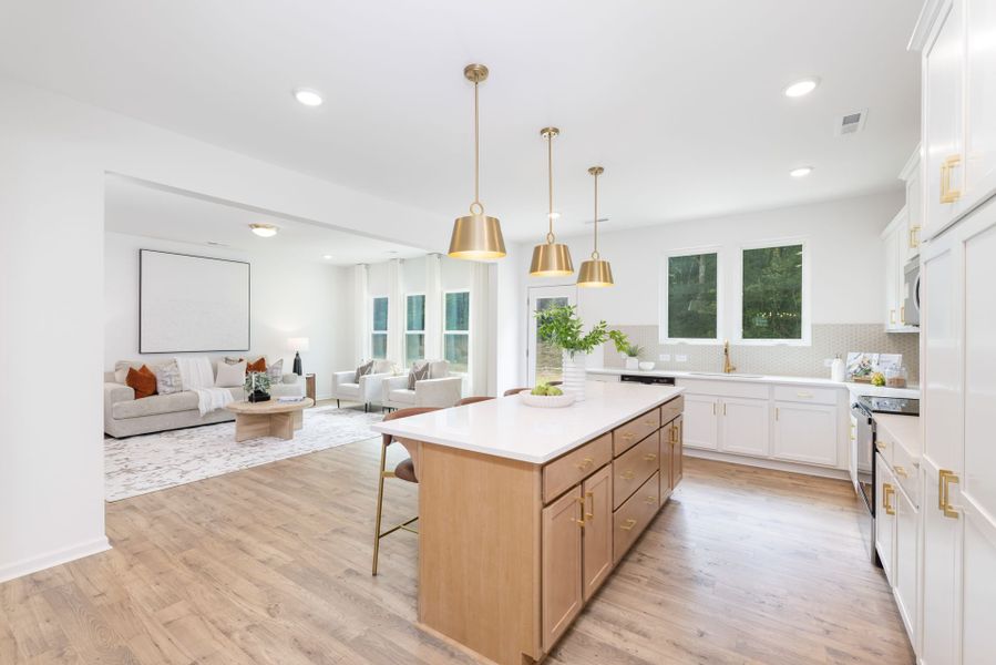 Furnished interior view inside a new home in Nathans Ridge, Lillington (Image 3).