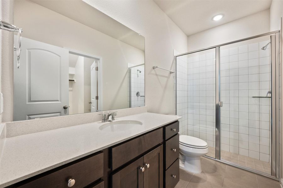 Furnished interior view inside a new home in La Cima, San Marcos (Image 14).