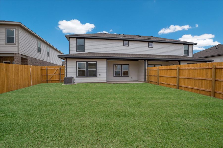 Exterior details and patio area of a home in Palomino, Manor (Image 22). Exterior details and patio area of a home in Palomino, Manor (Image 22).