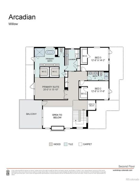 2D floor plan layout of this home in , Golden, CO (Image 4).