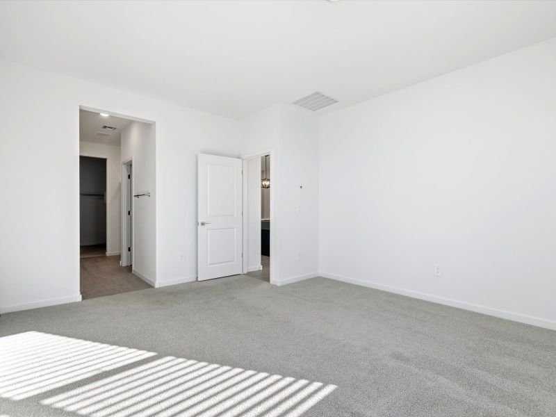 Spacious, unfurnished interior of a new home in Mountain View Estates Reserve Series, Buckeye (Image 13). Spacious, unfurnished interior of a new home in Mountain View Estates Reserve Series, Buckeye (Image 13).