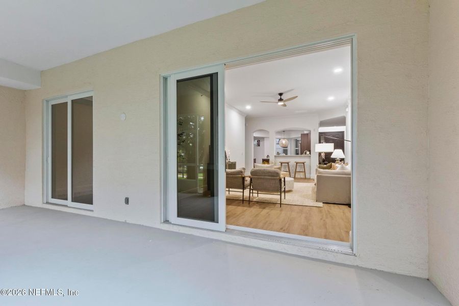 Exterior details and patio area of a home in , Palm Coast (Image 26).