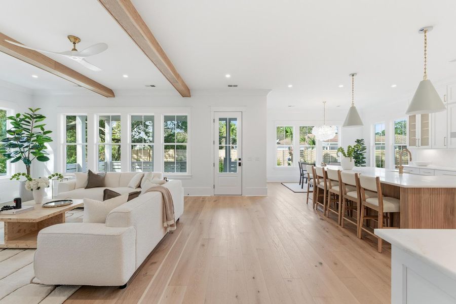 Furnished interior view inside a new home in , Mount Pleasant (Image 6).