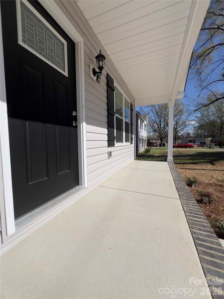 Exterior details and patio area of a home in , Salisbury (Image 16).