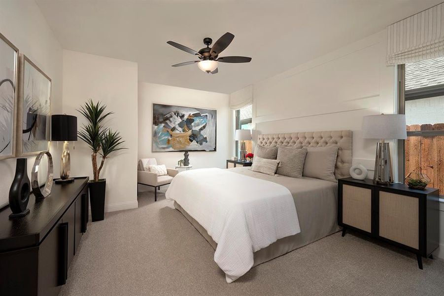 Furnished interior view inside a new home in Avondale, Fate (Image 11). Furnished interior view inside a new home in Avondale, Fate (Image 11).