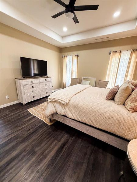 Furnished interior view inside a new home in , Wortham (Image 5).