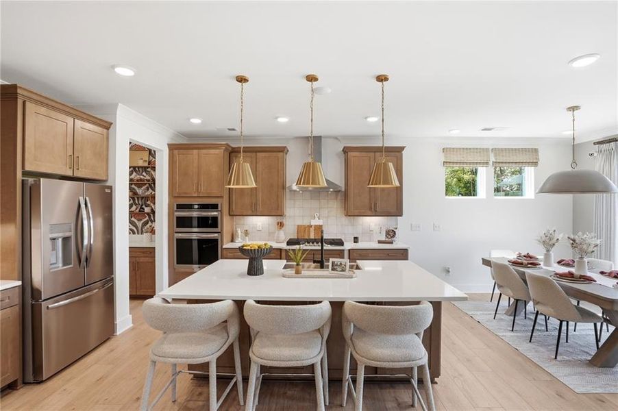 Furnished interior view inside a new home in Marble Tree, Ball Ground (Image 12).