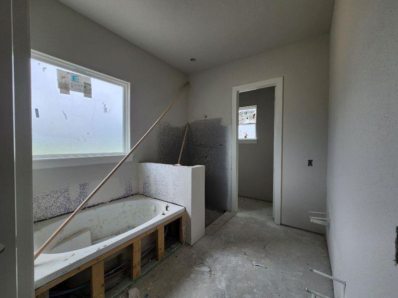 In-progress construction of a new home in Rocky Top, Krum, TX (Image 13).