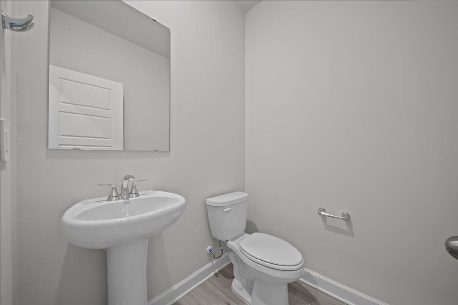 Furnished interior view inside a new home in The Farm at Wells Creek - Signature Collection, Gray Court (Image 3).