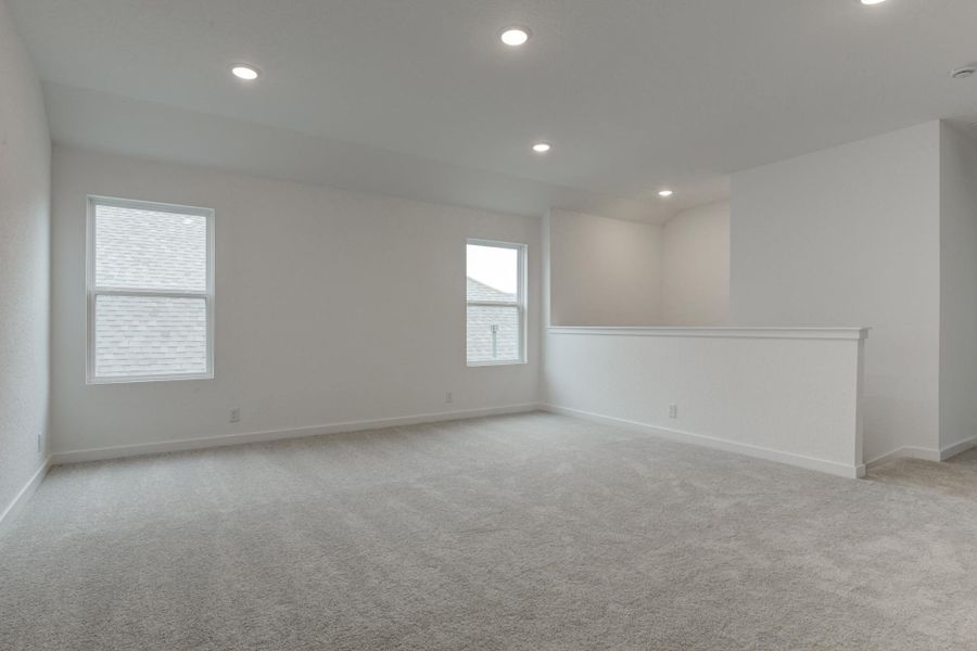 Representative unfurnished interior of a home built from the Alexis by Ashton Woods in Nopal Valley, San Antonio (Image 22).