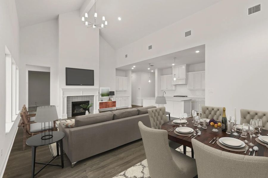 The Brenner A Family Room