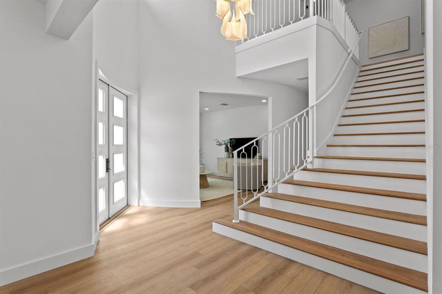 Furnished interior view inside a new home in , Lutz (Image 24).