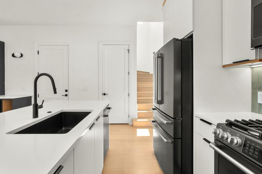 Furnished interior view inside a new home in , Austin (Image 11). Furnished interior view inside a new home in , Austin (Image 11).