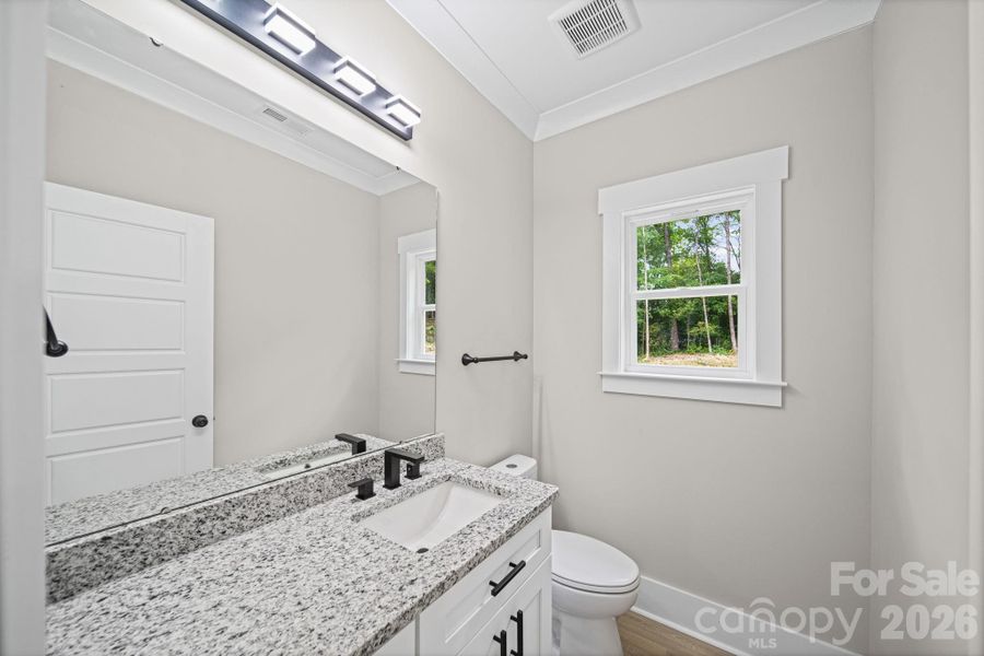 Furnished interior view inside a new home in , Albemarle (Image 4).