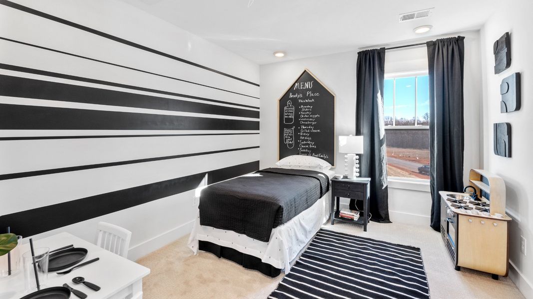 Bedroom of The Middleton Design by DRB Homes