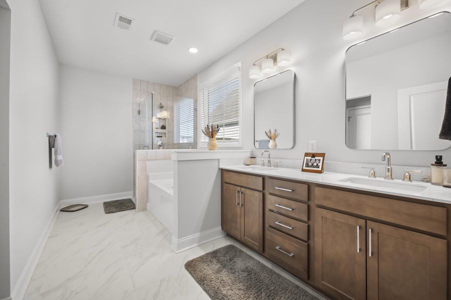 Furnished interior view inside a new home in High Point at Foxbank, Moncks Corner (Image 19).
