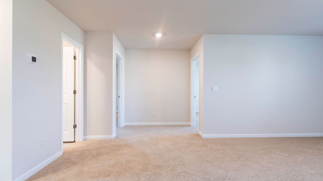 Spacious, unfurnished interior of a new home in Colly Farm, Stokesdale (Image 26). Spacious, unfurnished interior of a new home in Colly Farm, Stokesdale (Image 26).