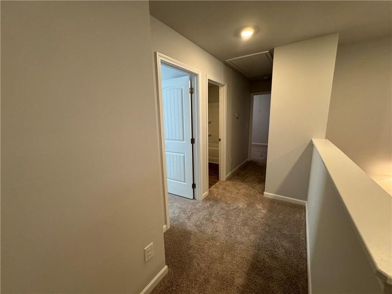 Spacious, unfurnished interior of a new home in The Reserve at Willow Oaks, Canton (Image 12).