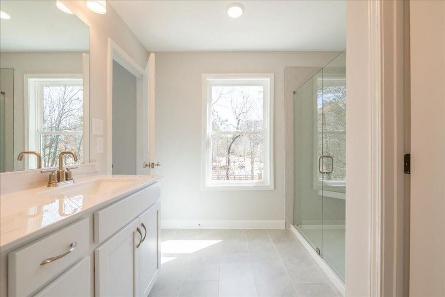 Furnished interior view inside a new home in Cherokee Township, Acworth (Image 14).
