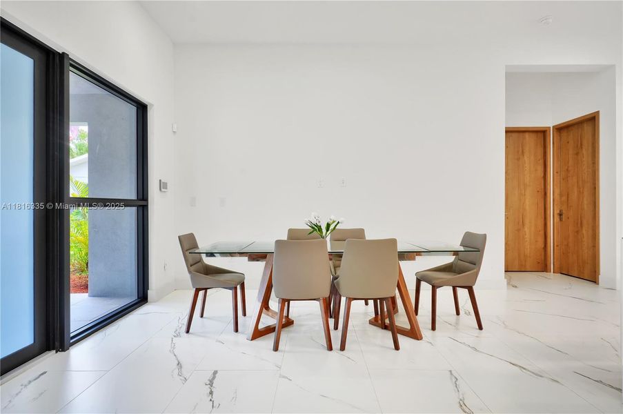 Furnished interior view inside a new home in , Naples (Image 9).