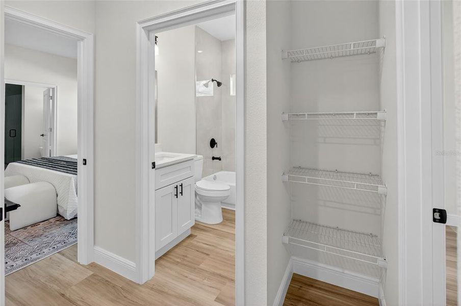 Furnished interior view inside a new home in , Ocala (Image 32).