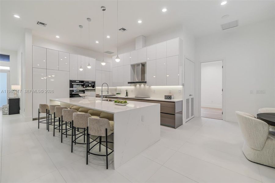 Furnished interior view inside a new home in , Biscayne Park (Image 46).