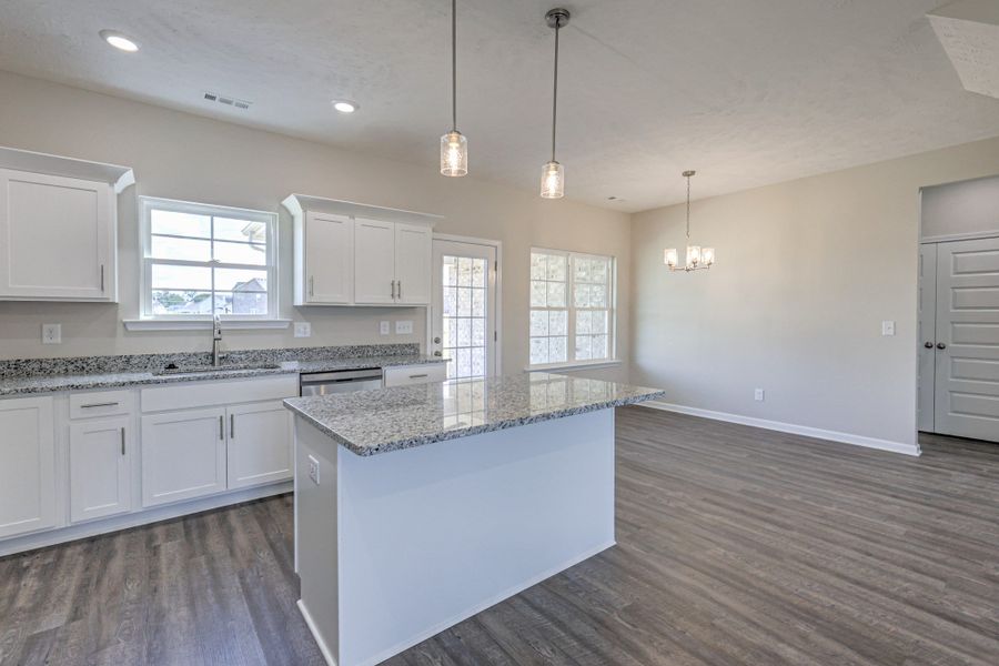 Furnished interior view inside a new home in Collin's Place, Decherd (Image 6).