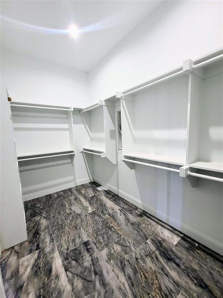 View of spacious closet