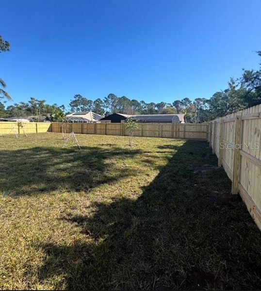 Exterior details and patio area of a home in Palm Coast: Value Collection, Palm Coast (Image 4). Exterior details and patio area of a home in Palm Coast: Value Collection, Palm Coast (Image 4).