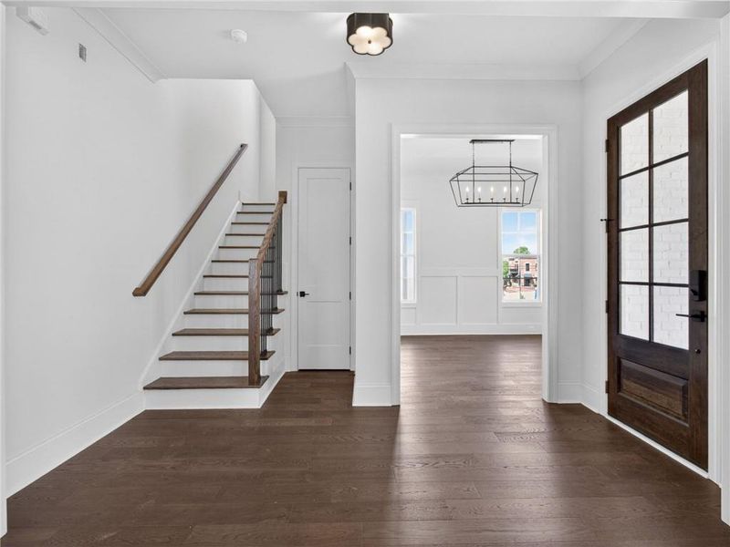 Spacious, unfurnished interior of a new home in , Suwanee (Image 23).