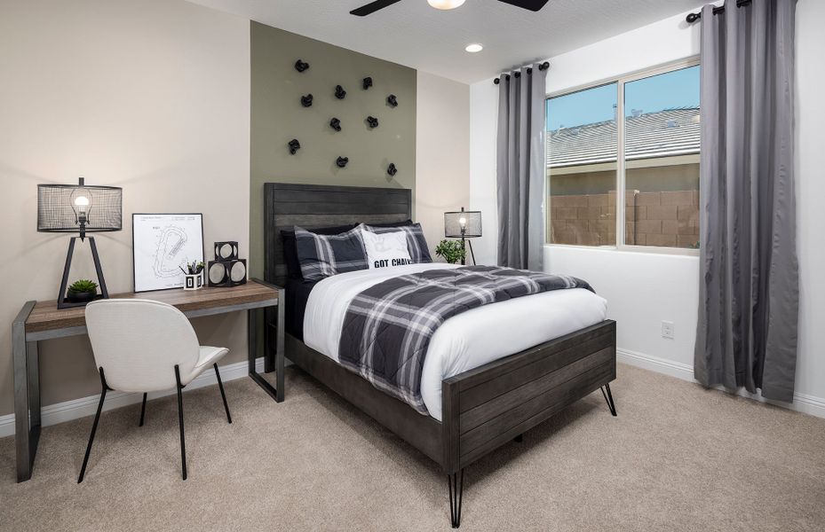 Furnished interior view inside a new home in Foothills at Northpointe, Peoria (Image 4). Furnished interior view inside a new home in Foothills at Northpointe, Peoria (Image 4).