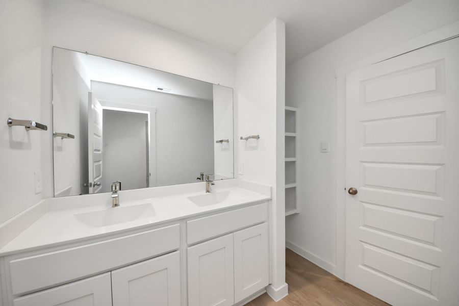 Furnished interior view inside a new home in Tamarron, Katy (Image 12).